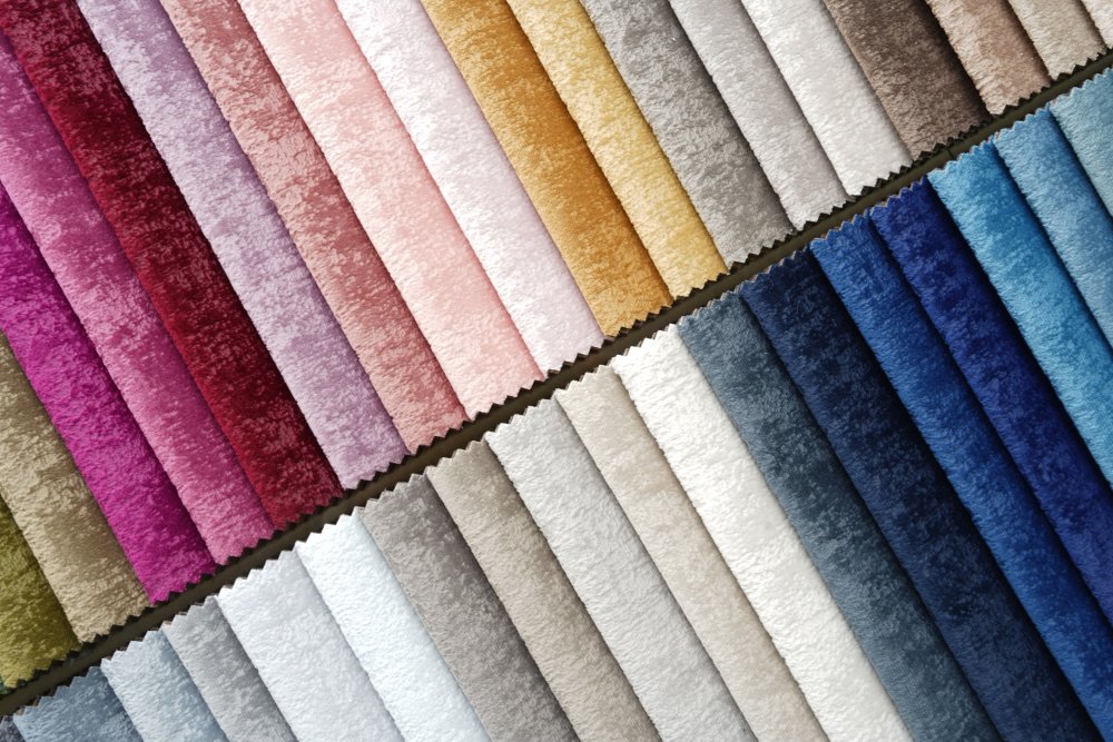 Colors in Velvet Fabric