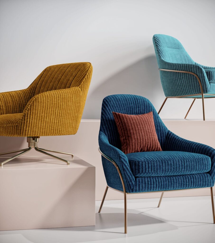 كل ما تحتاج معرفته عن استخدام قماش المخمل للكنب 