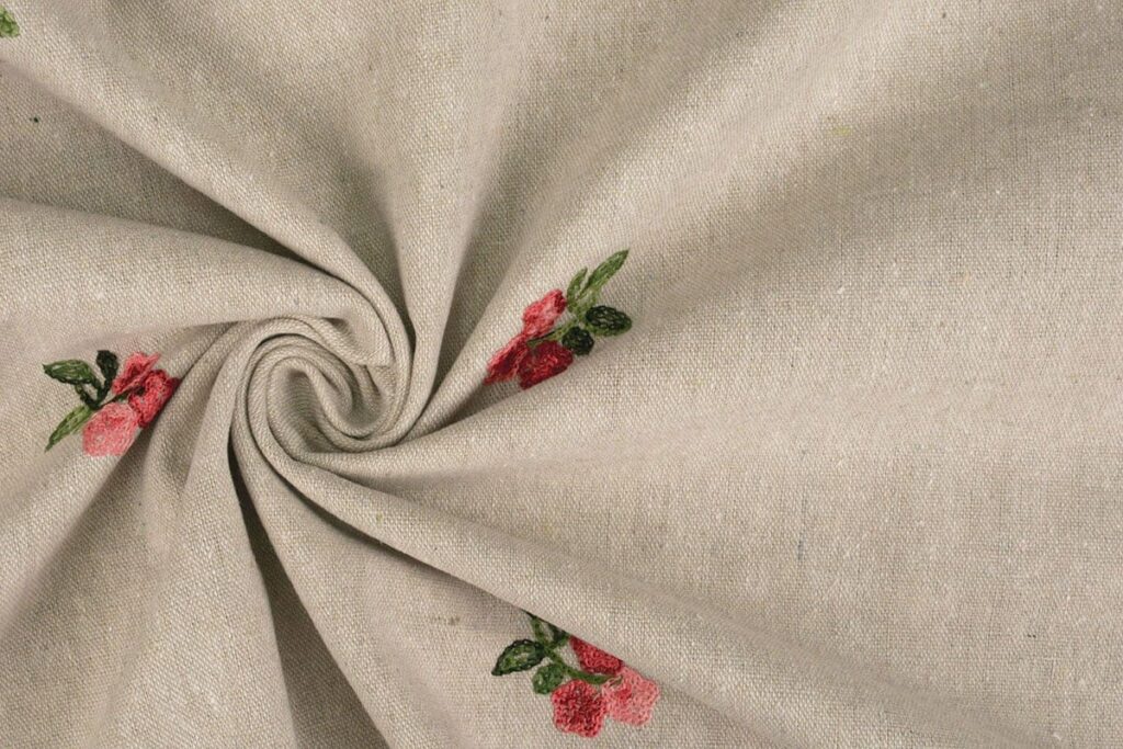 ما هي خصائص قماش لينن مطرز، وأبرز استخداماته! 