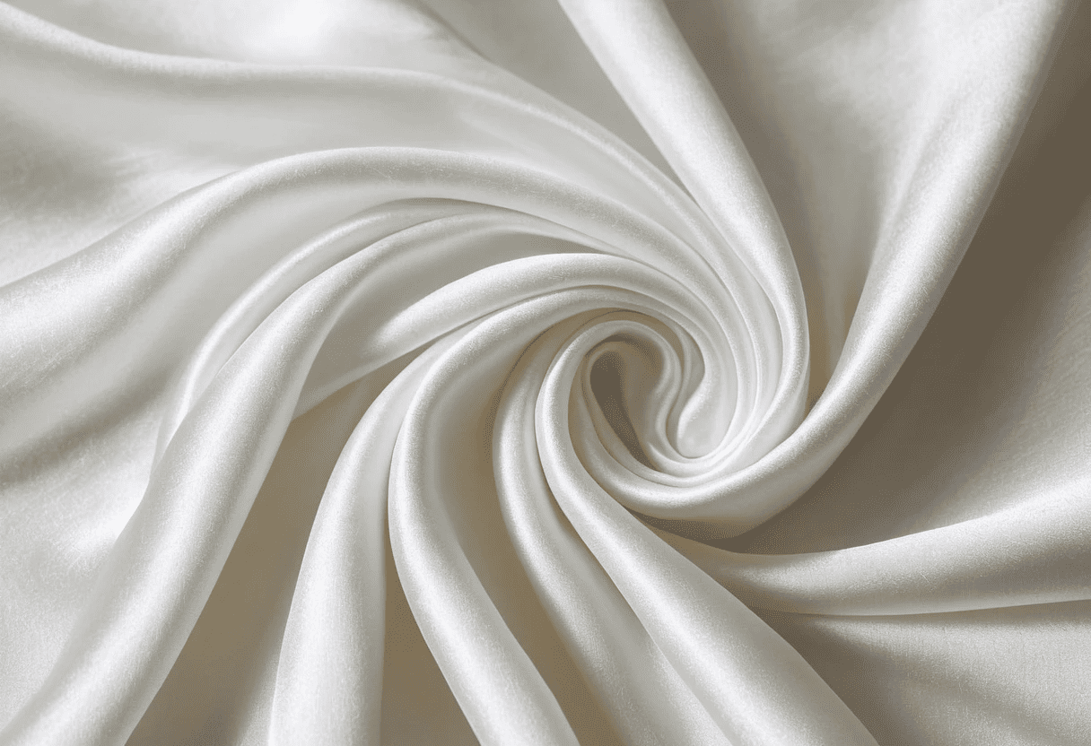 الفرق بين قماش الحرير والساتان