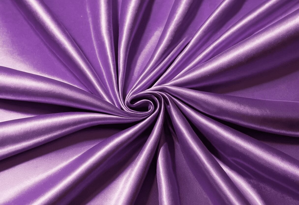 الفرق بين قماش الحرير والساتان