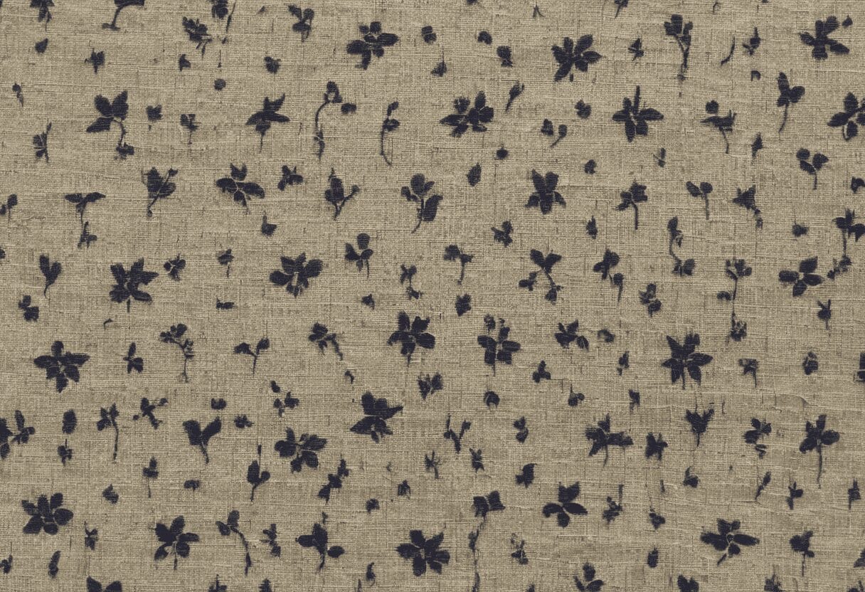 قماش لينن مشجر