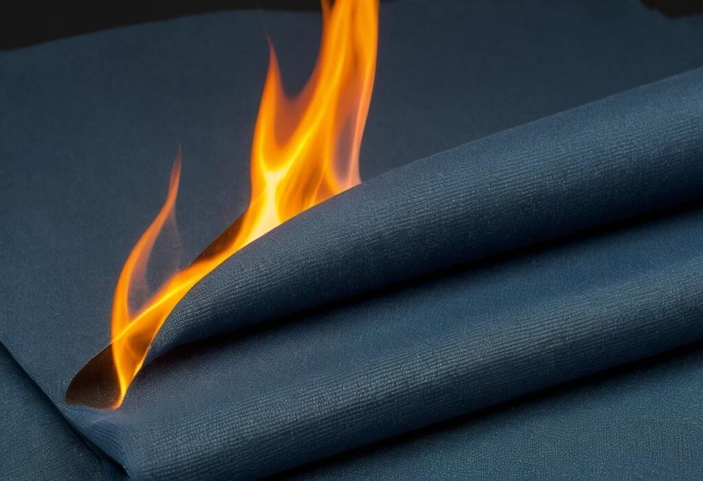 الأقمشة المقاومة للاشتعال