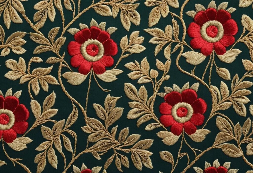 قماش الجاكار المطرز