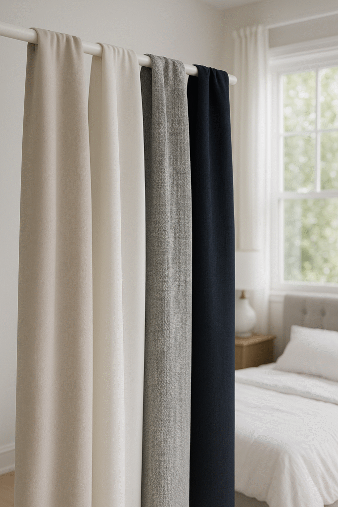 Curtain Fabric Guide for Bedrooms | Create Comfort, Privacy, and Style