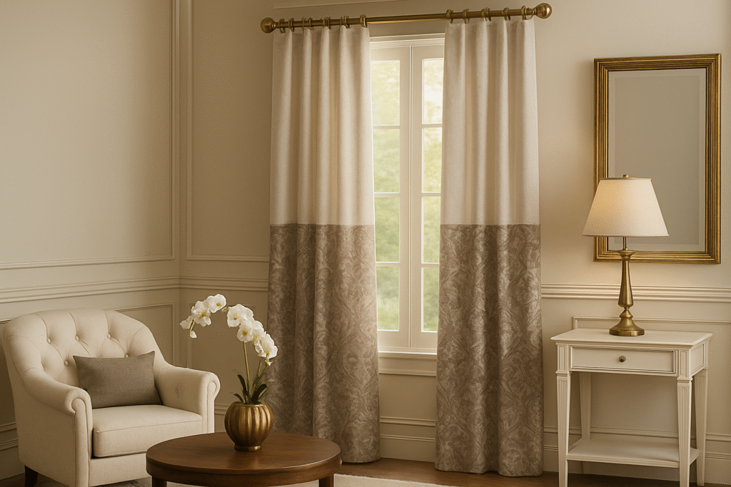 Design Elegant Curtains with Al-Nassaj Fabrics